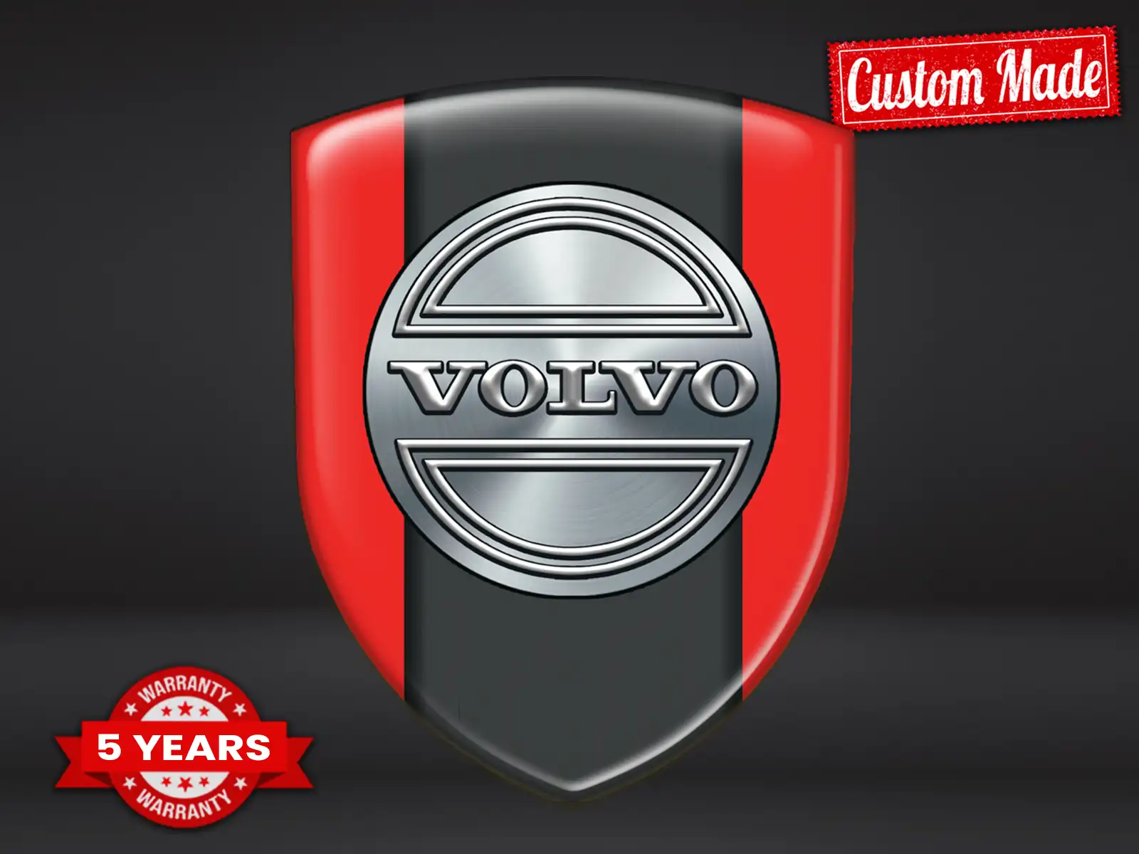 Volvo Vinilos Auto Resistentes Limitados Estilo Universal